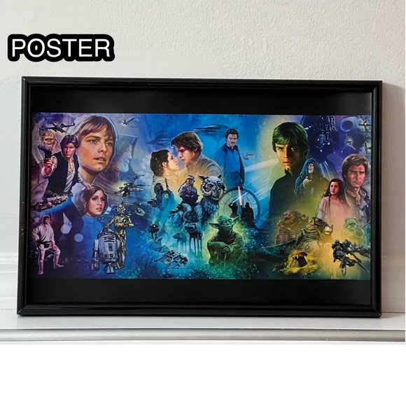 Star Wars A New Hope The Empire Strikes Back Return Of The Jedi Movie Poster - Picture 1 of 2